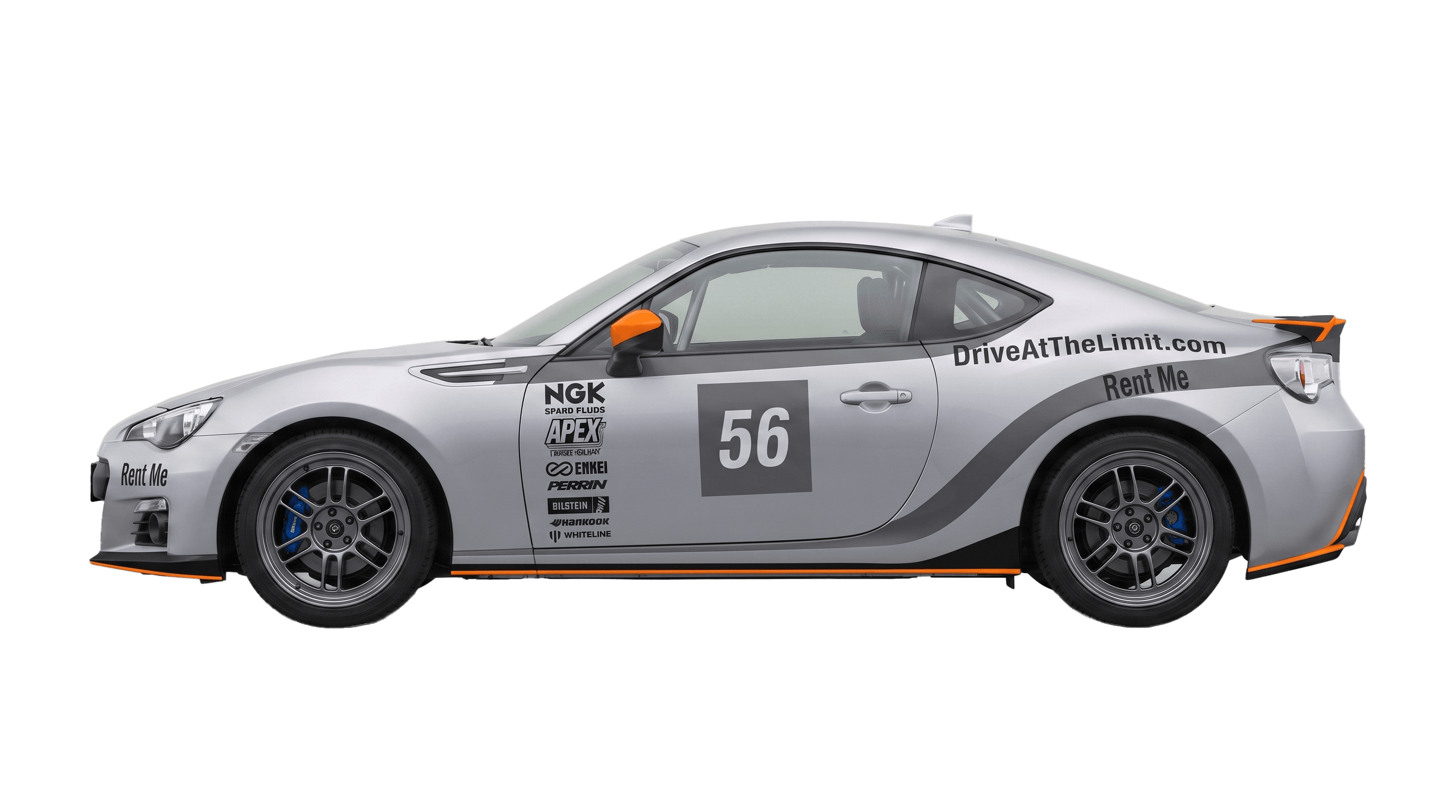 The Drive At The Limit Subaru BRZ in its number 56 livery