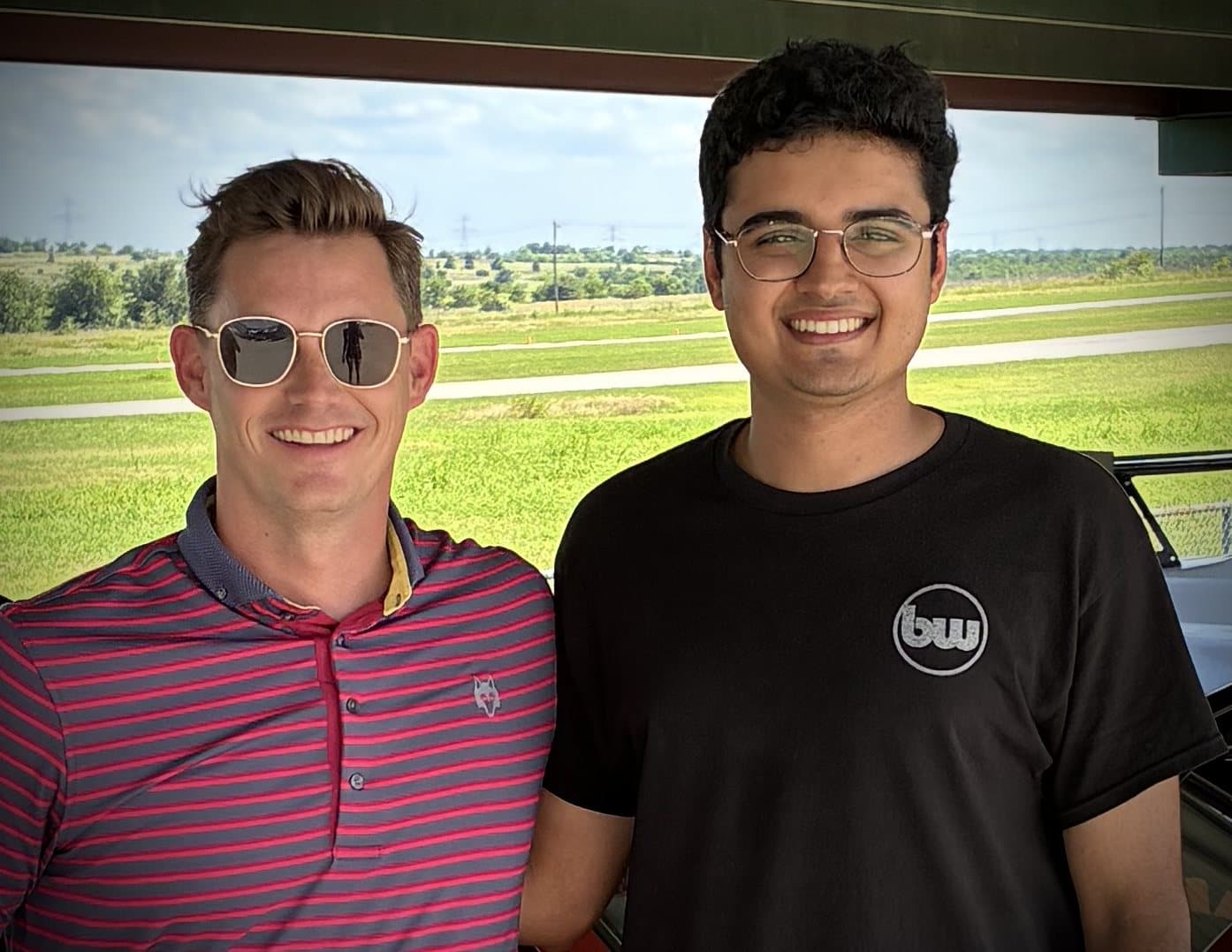Drivers between sessions at Motorsport Ranch Cresson