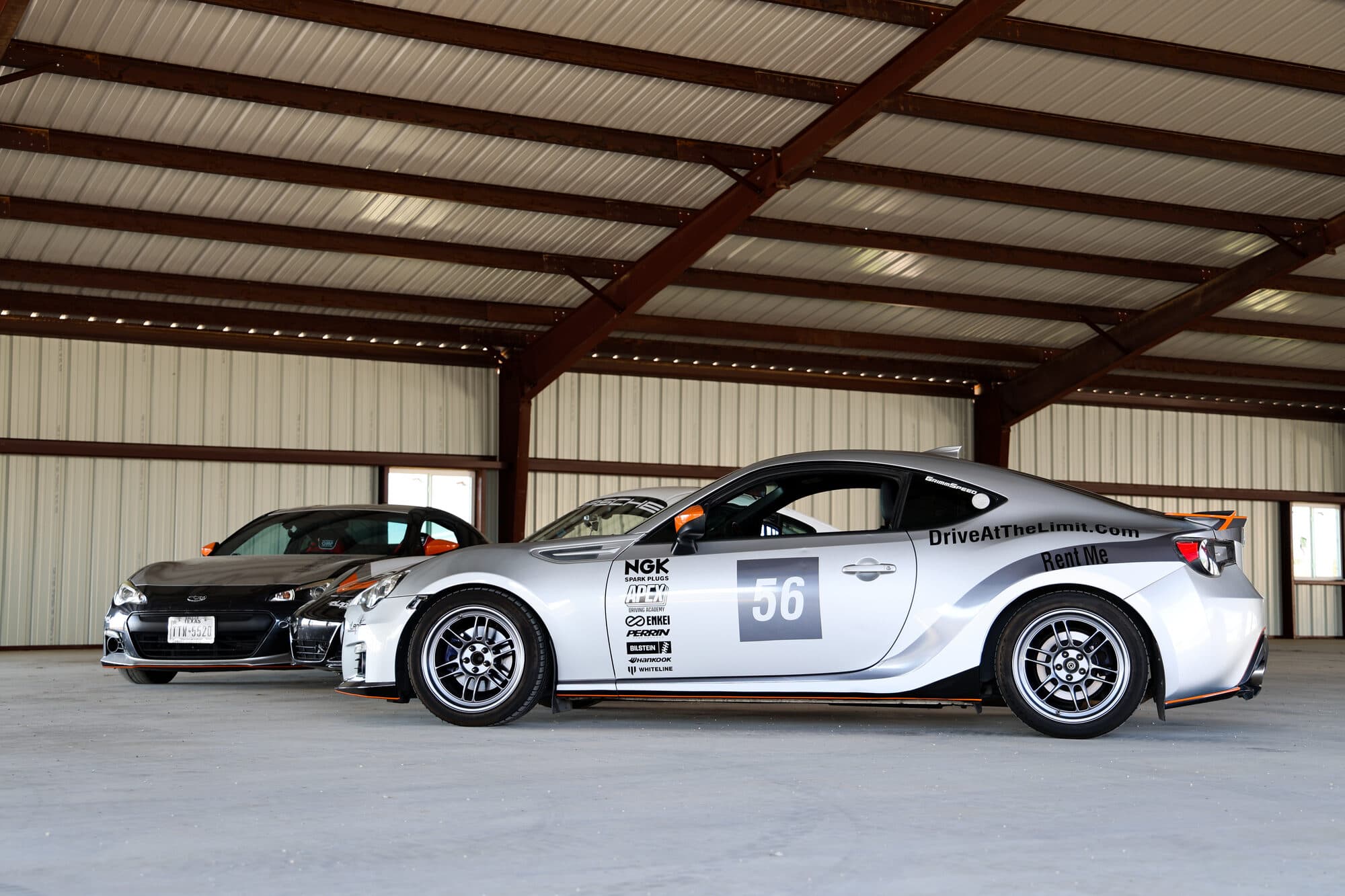 A coached driver on track at Motorsport Ranch Cresson